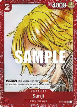 One Piece-Karte Sanji (Premium Card Collection -ONE PIECE FILM RED Edition-) ST01-004v7