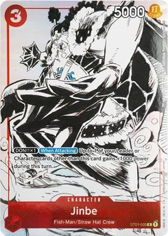 One Piece-Karte Jinbe (Gift Collection 2023) ST01-005