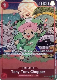 One Piece-Karte Tony Tony.Chopper (English Version 1st Anniversary Set) ST01-006v3
