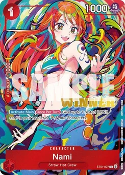 One Piece-Karte Nami (2025 New Year Event Winner) ST01-007