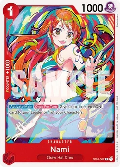 One Piece-Karte Nami (2025 New Year Event) ST01-007v2