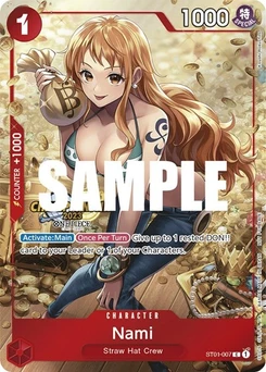 One Piece-Karte Nami (CS 2023 Celebration Pack) ST01-007v3