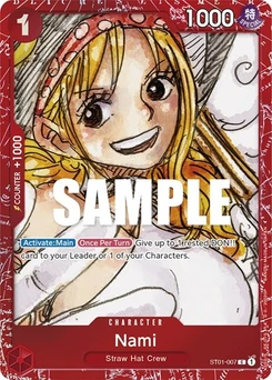 One Piece-Karte Nami (Premium Card Collection -ONE PIECE FILM RED Edition-) ST01-007v4