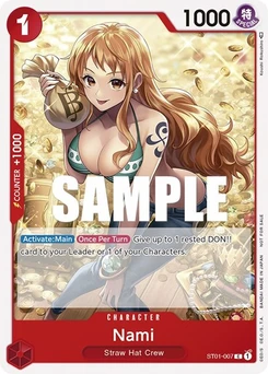 One Piece-Karte Nami (Tournament Pack Vol. 3) [Participant] ST01-007v5