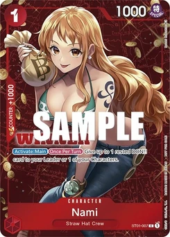 One Piece-Karte Nami (Tournament Pack Vol. 3) [Winner] ST01-007v6