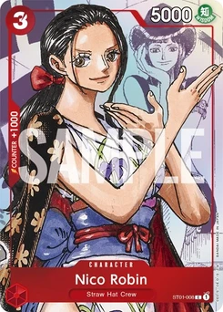 One Piece-Karte Nico Robin - ST01-008 (Alternate Art) ST01-008v2