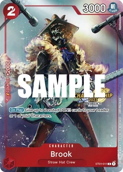 One Piece-Karte Brook (CS 2023 Celebration Pack) ST01-011
