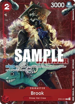 One Piece-Karte Brook (Winner Pack Vol. 4) ST01-011v6