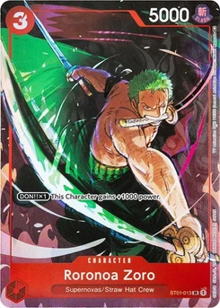 One Piece-Karte Roronoa Zoro (Gift Collection 2023) ST01-013v3