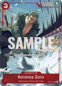 One Piece-Karte Roronoa Zoro - ST01-013 (Treasure Cup) ST01-013v5