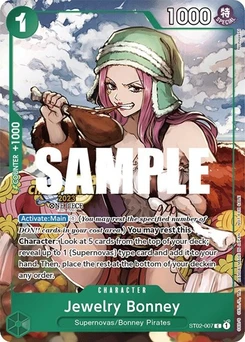 One Piece-Karte Jewelry Bonney (CS 2023 Celebration Pack) ST02-007