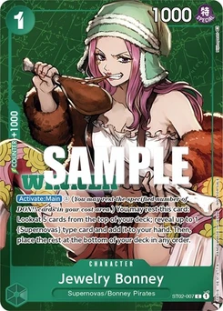 One Piece-Karte Jewelry Bonney (Tournament Pack Vol. 3) [Winner] ST02-007v3
