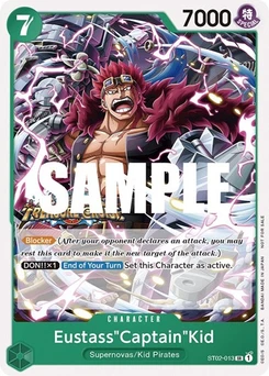 One Piece-Karte Eustass"Captain"Kid (Tournament Pack Vol. 5) ST02-013v2