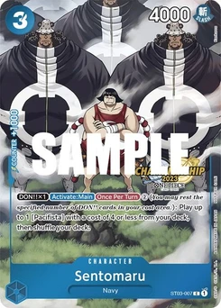 One Piece-Karte Sentomaru (CS 2023 Celebration Pack) ST03-007