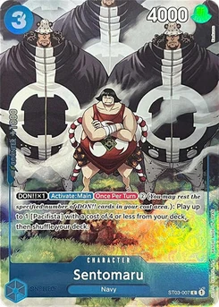 One Piece-Karte Sentomaru (Premium Card Collection -BANDAI CARD GAMES Fest. 23-24 Edition-) ST03-007v2