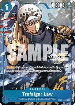 One Piece-Karte Trafalgar Law - ST03-008 (CS 2024 Event Pack Finalist) ST03-008v12