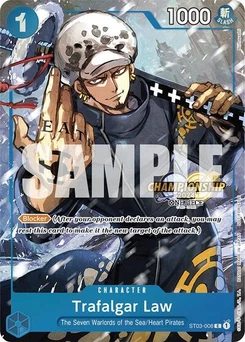 One Piece-Karte Trafalgar Law - ST03-008 (CS 2024 Event Pack) ST03-008v13