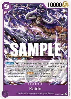One Piece-Karte Kaido (Tournament Pack Vol. 5) ST04-003v5