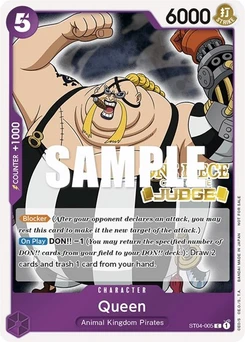 One Piece-Karte Queen (Judge Pack Vol. 2) ST04-005
