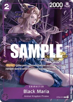 One Piece-Karte Black Maria (CS 2023 Celebration Pack) ST04-011