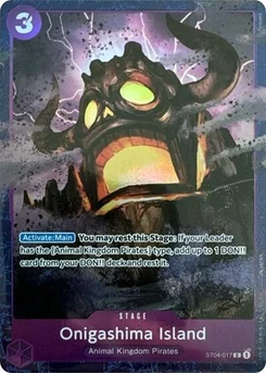 One Piece-Karte Onigashima Island (Premium Card Collection -Best Selection Vol. 2-) ST04-017