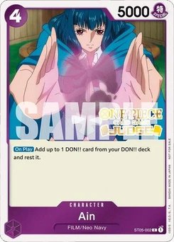 One Piece-Karte Ain (Judge Pack Vol. 4) ST05-002