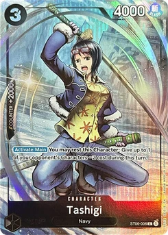 One Piece-Karte Tashigi (Premium Card Collection -BANDAI CARD GAMES Fest. 23-24 Edition-) ST06-006v2