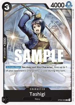One Piece-Karte Tashigi (Tournament Pack Vol. 4) ST06-006v5