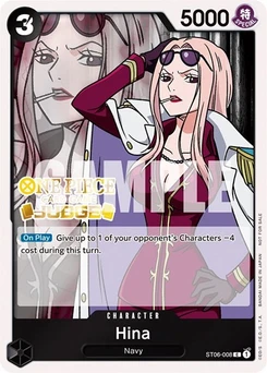 One Piece-Karte Hina (Judge Pack Vol. 3) ST06-008
