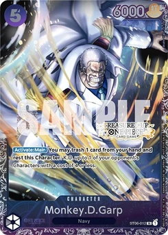 One Piece-Karte Monkey.D.Garp (Treasure Cup) ST06-012
