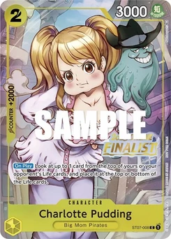 One Piece-Karte Charlotte Pudding (Online Regional 2023) [Finalist] ST07-008v4