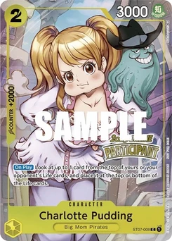 One Piece-Karte Charlotte Pudding (Online Regional 2023) [Participant] ST07-008v5