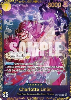 One Piece-Karte Charlotte Linlin (Treasure Cup) ST07-010