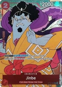 One Piece-Karte Jinbe (English Version 1st Anniversary Set) ST10-005