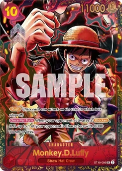 One Piece-Karte Monkey.D.Luffy - ST10-006 ST10-006v4