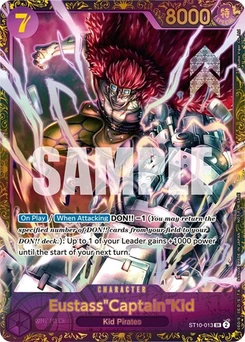 One Piece-Karte Eustass"Captain"Kid - ST10-013 ST10-013v4