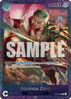 One Piece-Karte Roronoa Zoro (Treasure Cup 2024) ST12-008