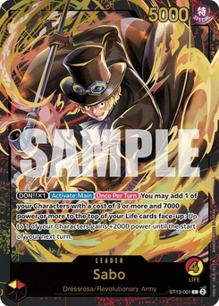 One Piece-Karte Sabo (Premium Card Collection -Leader Collection-) ST13-001v2