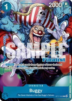 One Piece-Karte Buggy (CS 25-26 Finalist Card Set 1) ST17-003