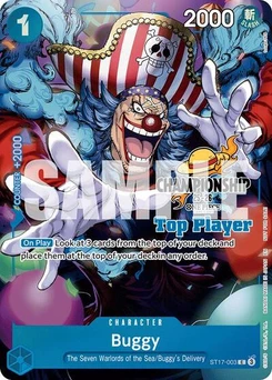 One Piece-Karte Buggy (CS 25-26 Top Player Pack) ST17-003v2