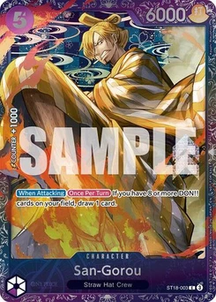 One Piece-Karte San-Gorou (Treasure Cup 2025) ST18-003