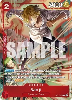 One Piece-Karte Sanji (Premium Card Collection -Best Selection Vol. 6-) ST21-003