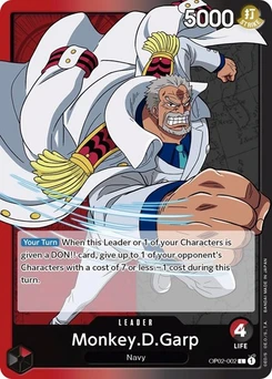One Piece-Karte Monkey.D.Garp (002) OP02-002