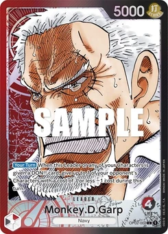 One Piece-Karte Monkey.D.Garp (002) (Alternate Art) OP02-002v2