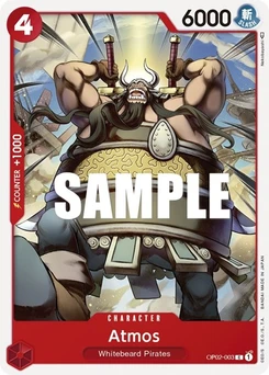 One Piece-Karte Atmos OP02-003