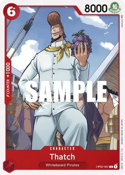 One Piece-Karte Thatch OP02-007
