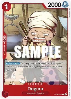 One Piece-Karte Dogura OP02-010