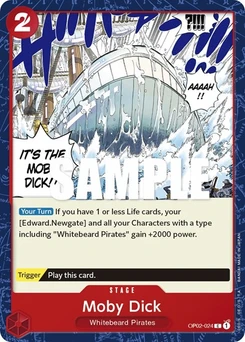 One Piece-Karte Moby Dick OP02-024
