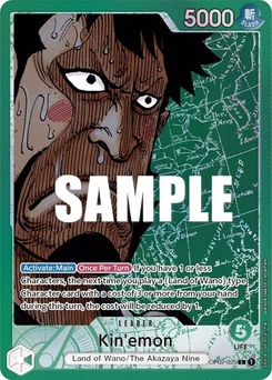 One Piece-Karte Kin'emon (Alternate Art) OP02-025v2