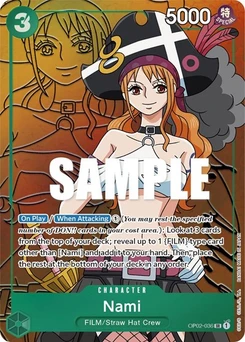 One Piece-Karte Nami (Alternate Art) OP02-036v2